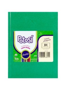 Cuaderno  84hj T-d Ray Arana Verde Potosi 376115 Tec02 -b60-5-