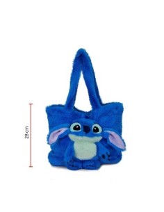 Bolso Stitch Azul 28cm St029 Phi Phi