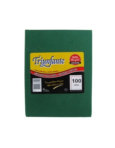 Cuaderno 96/100hj T/d Ray Arana Verde 376122 Triunfante Tec02 (b5)