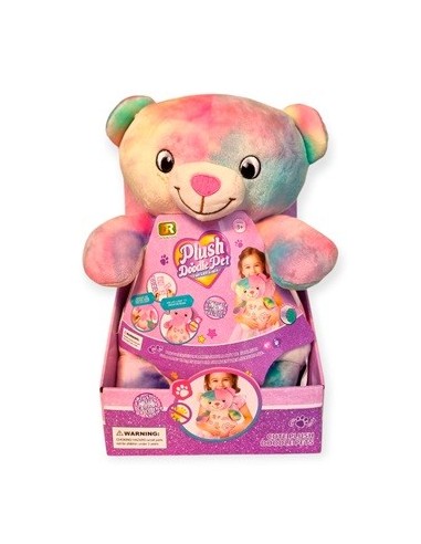 Osito Peluche C-lapicera Led Arcoiris 80267 Amc01