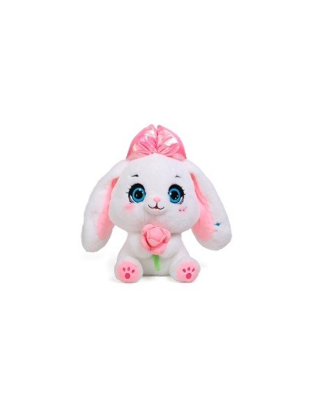 Peluche 35cm Bunny C/rosa Chimola Plt01 Chi01