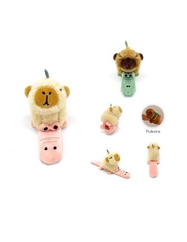 Pulsera Peluche Capybara-cococrilo 30445 Tar02
