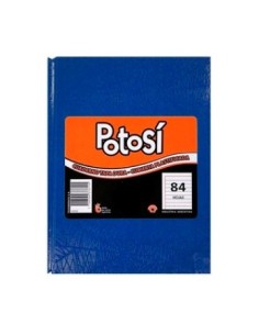 Cuaderno  84hj T-d Ray Arana Azul Potosi  356117 Tec02 -b60-5-