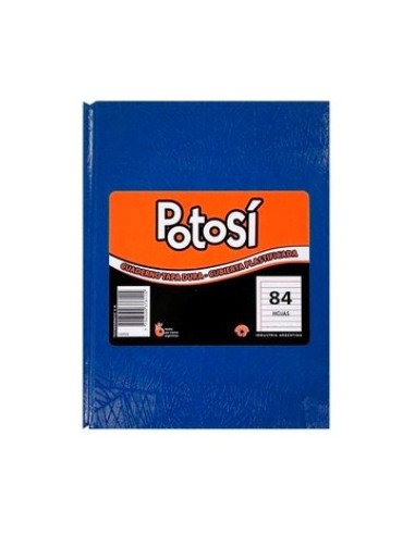 Cuaderno  84hj T-d Ray Arana Azul Potosi  356117 Tec02 -b60-5-