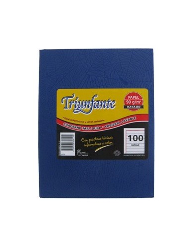 Cuaderno 96/100hj T/d Ray Arana Azul 356124 Triunfante Tec02 (b5)