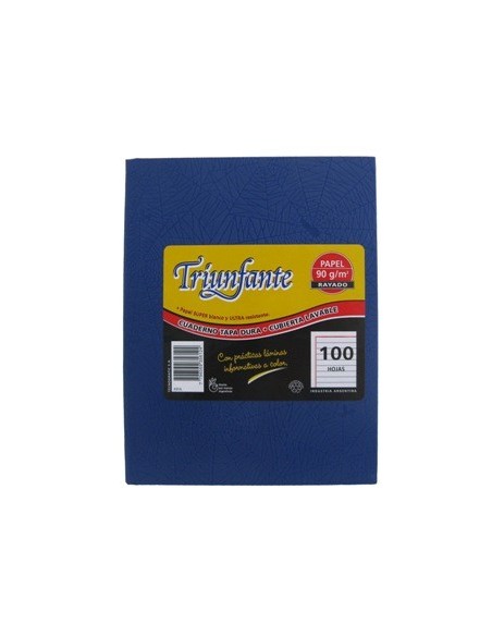 Cuaderno 96/100hj T/d Ray Arana Azul 356124 Triunfante Tec02 (b5)