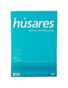 Block A4 Rayado C/esp. 6400 Husares Rch01