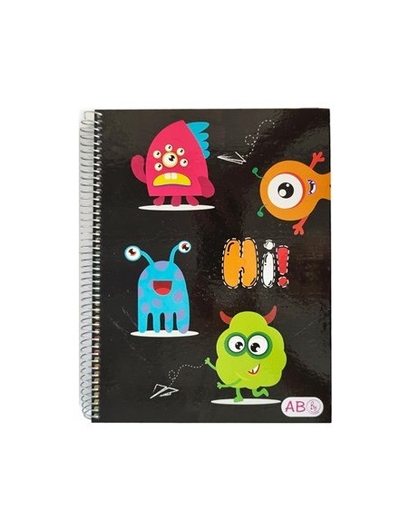Cuaderno C/esp. 20x27 X 60hjs Raya T/semirigida T/abc 1046 Rey02