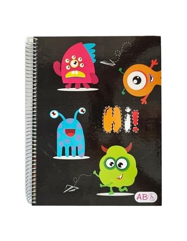 Cuaderno C/esp. 20x27 X 100hjs Raya T/semirigida T/abc 1029 Rey02
