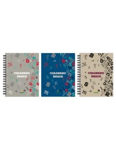 Cuaderno Indice 40hj T-f C-e 16x21 5095 Nor-pac -b12-
