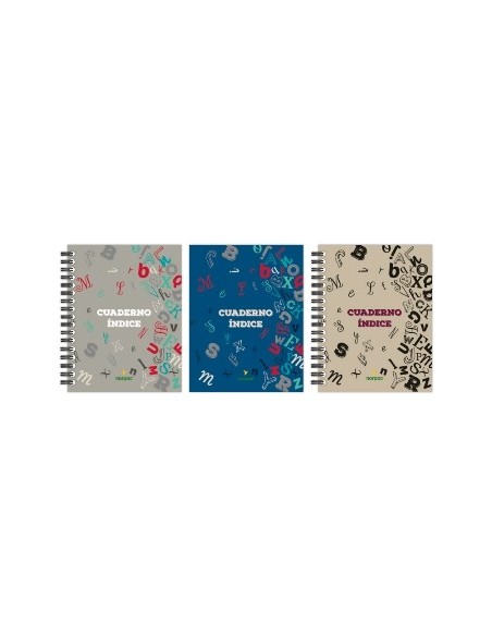 Cuaderno Indice 40hj T/f C/e 16x21 5095 Nor-pac (b12)