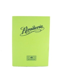 Cuaderno  48hj T/f Cuad Rivadavia 342210 (b60) Ae01