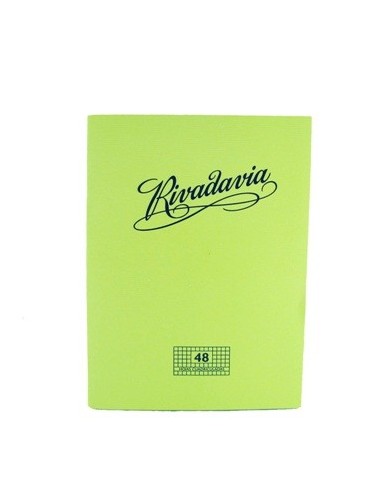 Cuaderno  48hj T/f Cuad Rivadavia 342210 (b60) Ae01