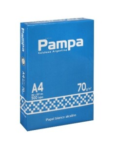 Resma A4 70grs 500hjs Pampa 205701 Ae01 -b10-