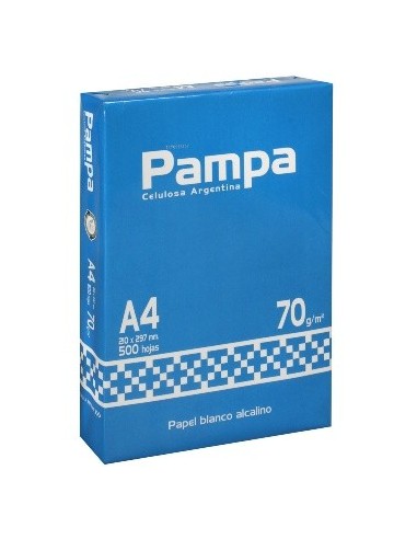 Resma A4 70grs 500hjs Pampa 205701 Ae01 -b10-