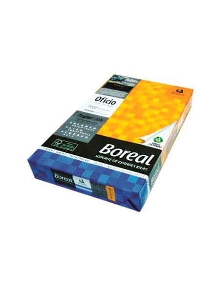 Resma Oficio 75/80grs 500hjs Boreal Ae01 (b5)