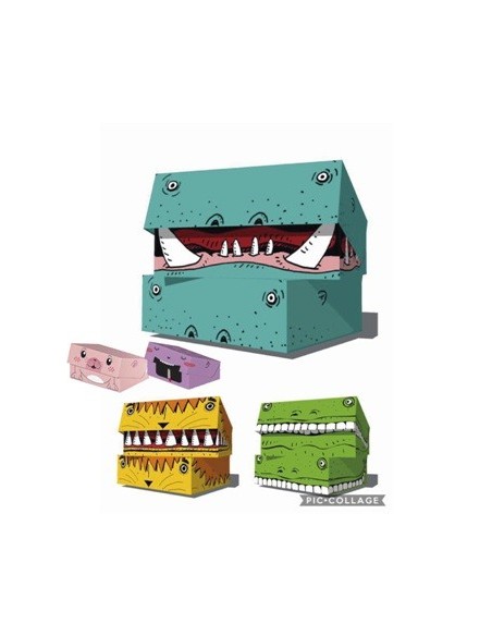 Caja Archivo N.12 Fantasia Animales Mod. Surt. 2145.0.3 Pap01(b20)