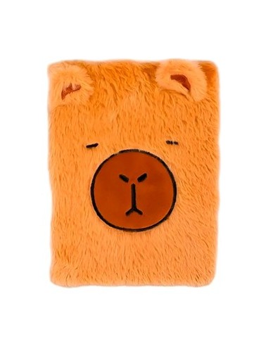 Cuaderno 21x15cm Peluche Capybara A202123  Bb20351 Sf01 Pub02
