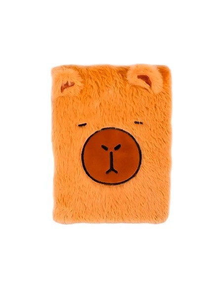 Cuaderno 21x15cm Peluche Capybara A202123  Bb20351 Sf01 Pub02