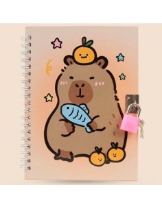 Diario Intimo 13x18 C- Esp  Capibara Bb20321 Sf01