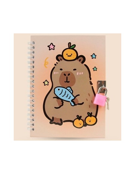 Diario Intimo 13x18 C- Esp  Capibara Bb20321 Sf01
