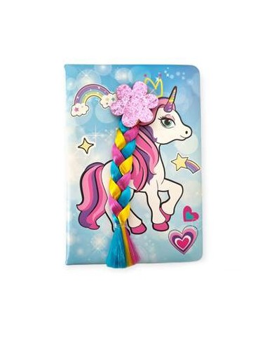 Cuaderno 21x14 Tapa Pvc Unicornio Ns370320 Pk01
