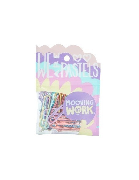 Clip Metal N.5 X25 Unid  Pastel 2102010201 Moo01