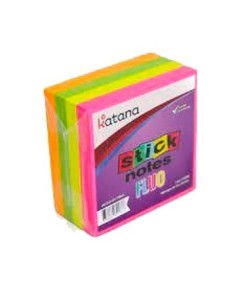 Notas Autoadhesivas 75x75mm 400hj Fluo Katana 515050 Pen01 0226 Lig01