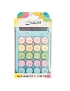Calculadora 10 Dig 15x9cm Pastel Calcumax 515691 Pen01