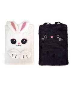 Cuaderno 15x21 Peluche Coneja-gato Bb20328 Bb43432 Sf01