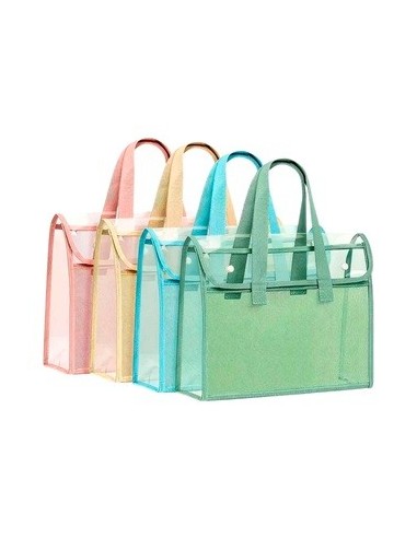 Sobre A4 C-cierre Y Manija + 6 Planchas Stickers 28200 Col01