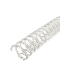 Espiral Plastico 14mm Transp  X50 -125hj- Espi01 25-1450 Boix01 -b50-