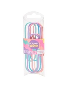 Clips Jumbo Color Plastel X6 Unid 2102010405 Moo01