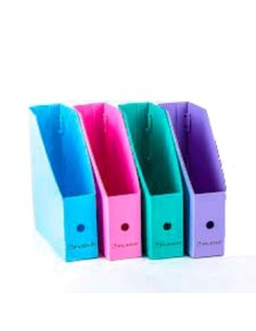 Revistero Plastico Colores Surt  Plana 818 Plc01 -b25-