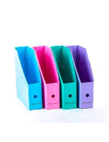 Revistero Plastico Colores Surt  Plana 818 Plc01 -b25-