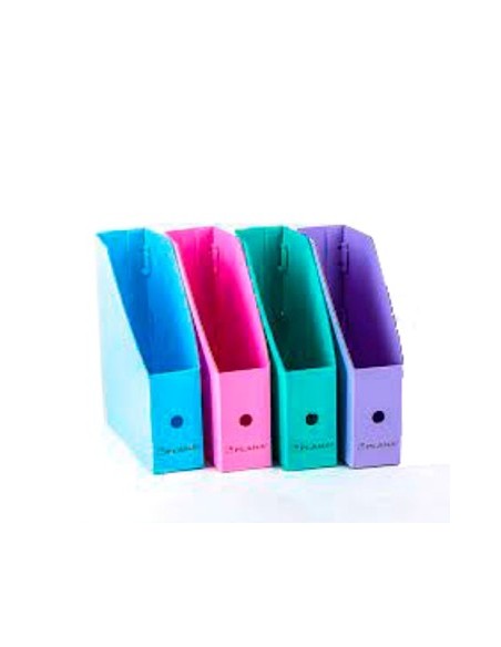 Revistero Plastico Colores Surt  Plana 818 Plc01 -b25-