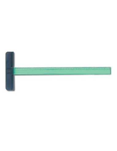Regla T 60cm Cristal Verde Pizzini 81160 Pz01 (b12)