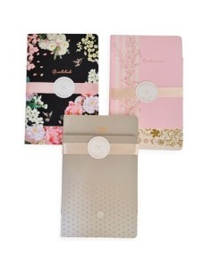 Cuaderno X2 Planner + Rayado 17x23 Deluxe T-blanda 1098 Rey02