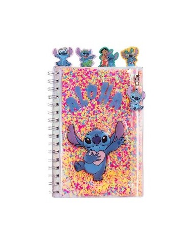 Cuaderno A5 C-canopla Y Separadores Stitch 2441242001 Moo01