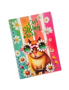 Cuaderno A5 C-esp 70hj Raya T-flex Capybara C9500r Nor-pac