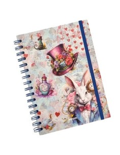 Cuaderno C-esp  15x21 80hjs Raya Alicia Luxe C9100m Nor-pac