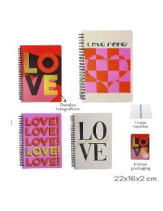 Cuaderno C/espiral Ray. Fantasia Mod Surtidos30601/602/603/604tar02