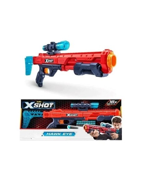 Rifle X-shot Hawk Eye C-dardos Y Latas 5762 01186 Gtm Ims02 -b6-
