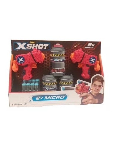 Pistola X-shot 2x Micro 5764 01160 Gtm Ims02 -b12-