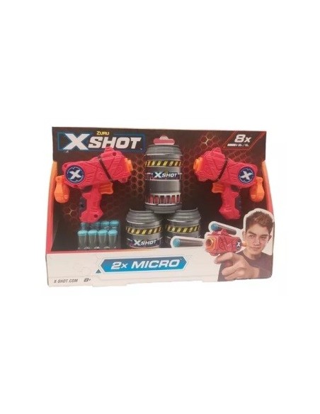 Pistola X-shot 2x Micro 5764 01160 Gtm Ims02 -b12-