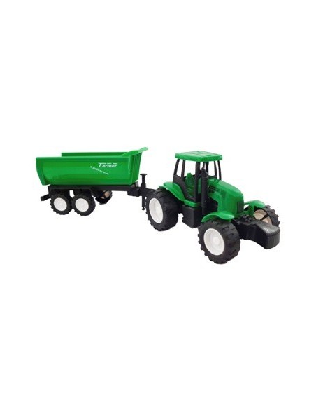 Tractor C-acoplado Farmar 27cm En Burbuja 60270 Seb01