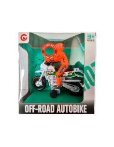 Moto Cross C/luz Y Sonido En Caja Sd22688 Pk01