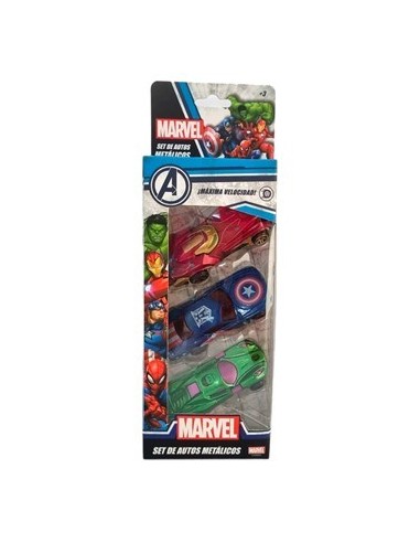 Auto X3 Coleccion Avenger En Caja 75592 55217 955217 Seb01