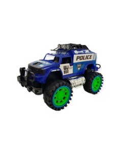 Camioneta Policia 23cm Ruedas Grandes En Burbuja 50113 Seb01