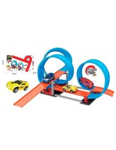 Pista Autos 61pzas + 1 Auto Imt007 Mzl01